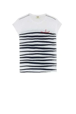 Tee-Shirts^Five Jeans Tee-Shirt In Love White
