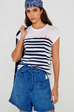 Tee-Shirts^Five Jeans Tee-Shirt In Love White
