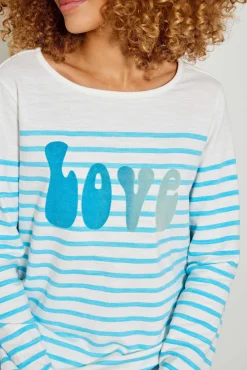 Tee-Shirts^Five Jeans Tee-Shirt Mariniere Love