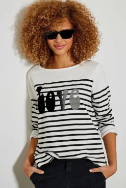 Tee-Shirts^Five Jeans Tee-Shirt Mariniere Love