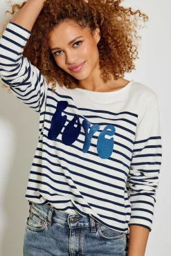 Tee-Shirts^Five Jeans Tee-Shirt Mariniere Love
