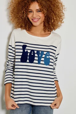 Tee-Shirts^Five Jeans Tee-Shirt Mariniere Love