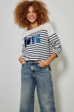 Tee-Shirts^Five Jeans Tee-Shirt Mariniere Love