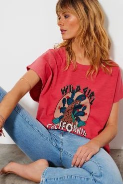 Tee-Shirts^Five Jeans Tee-Shirt Wild Girl