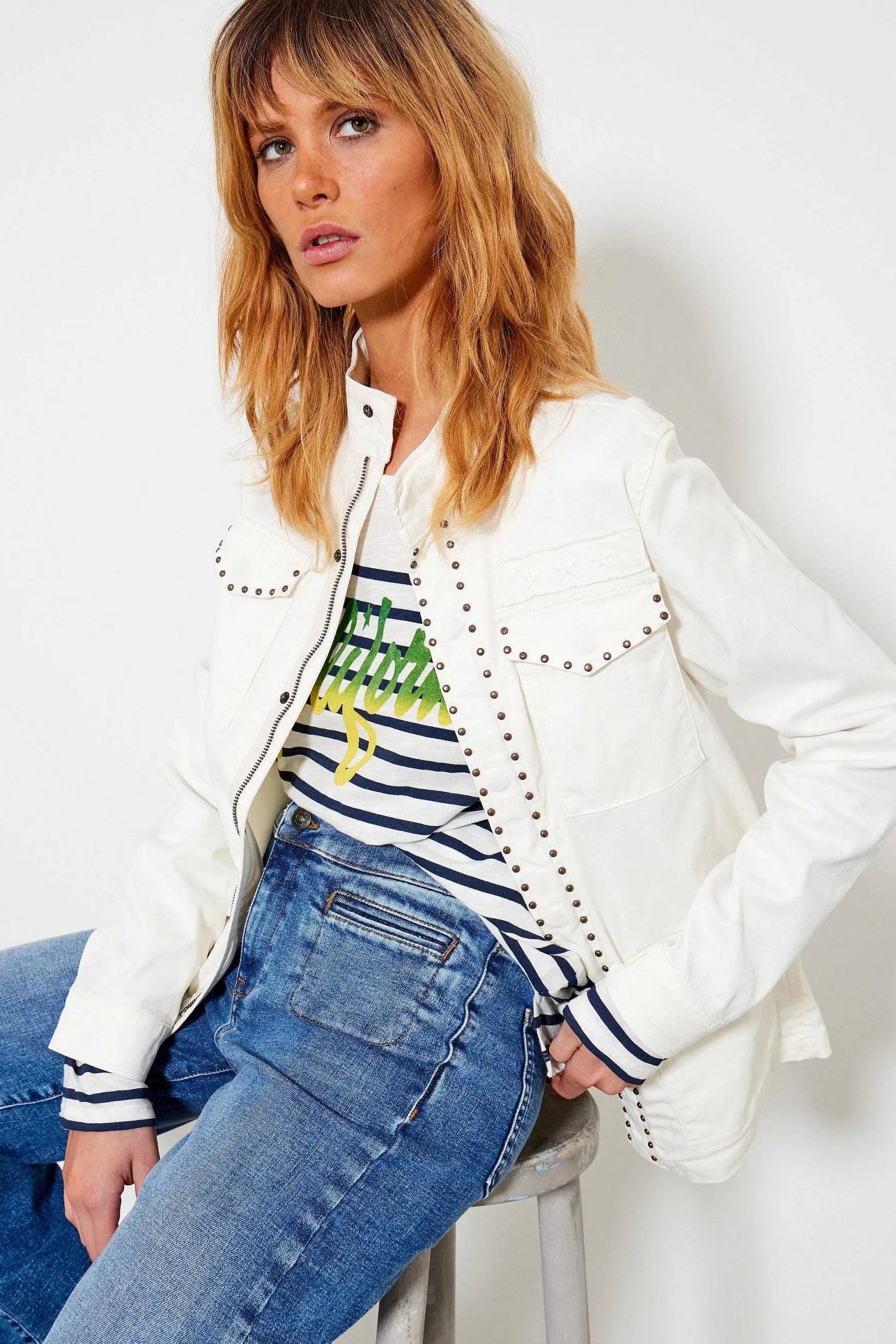 Vestes^Five Jeans Veste Brenda